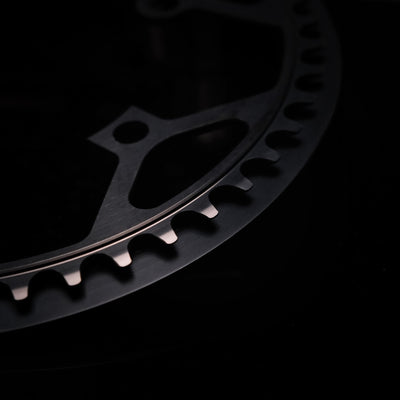 Chainring with integrated chainguard 46 teeth